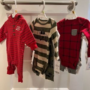 NWT newborn and 0-3 boy clothes